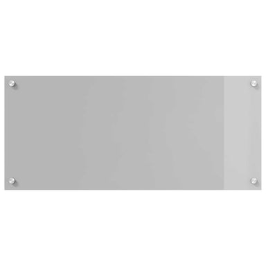 Keukenachterwand Lichtgrijs 90 x 40 cm gehard glas