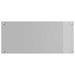 Keukenachterwand Lichtgrijs 90 x 40 cm gehard glas