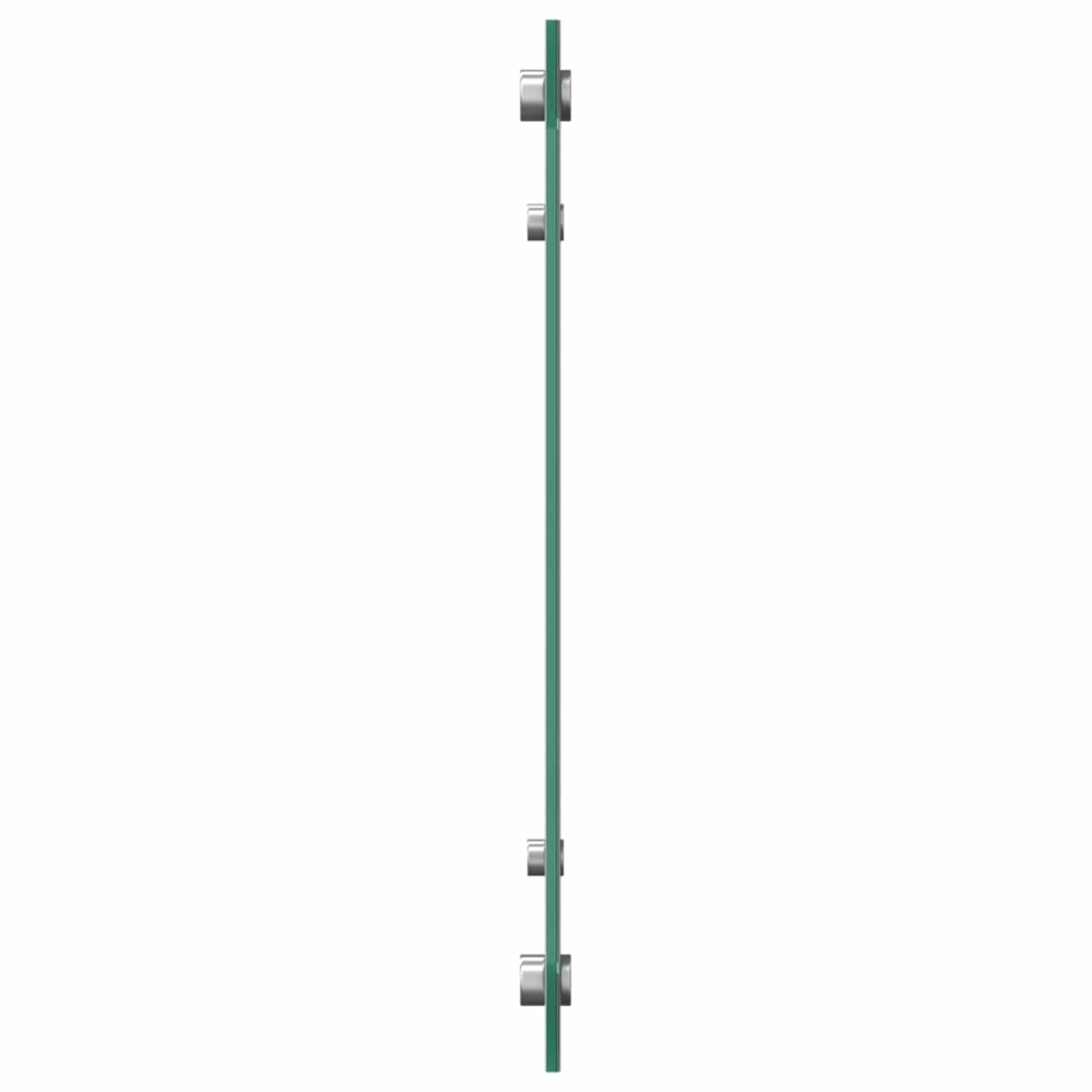 Keukenachterwand Lichtgrijs 90 x 40 cm gehard glas