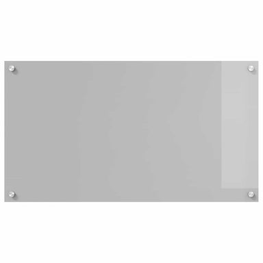 Keukenachterwand Lichtgrijs 90 x 50 cm gehard glas