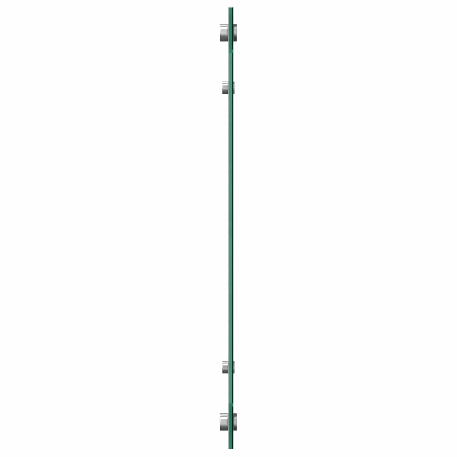 Keukenachterwand Lichtgrijs 90 x 50 cm gehard glas