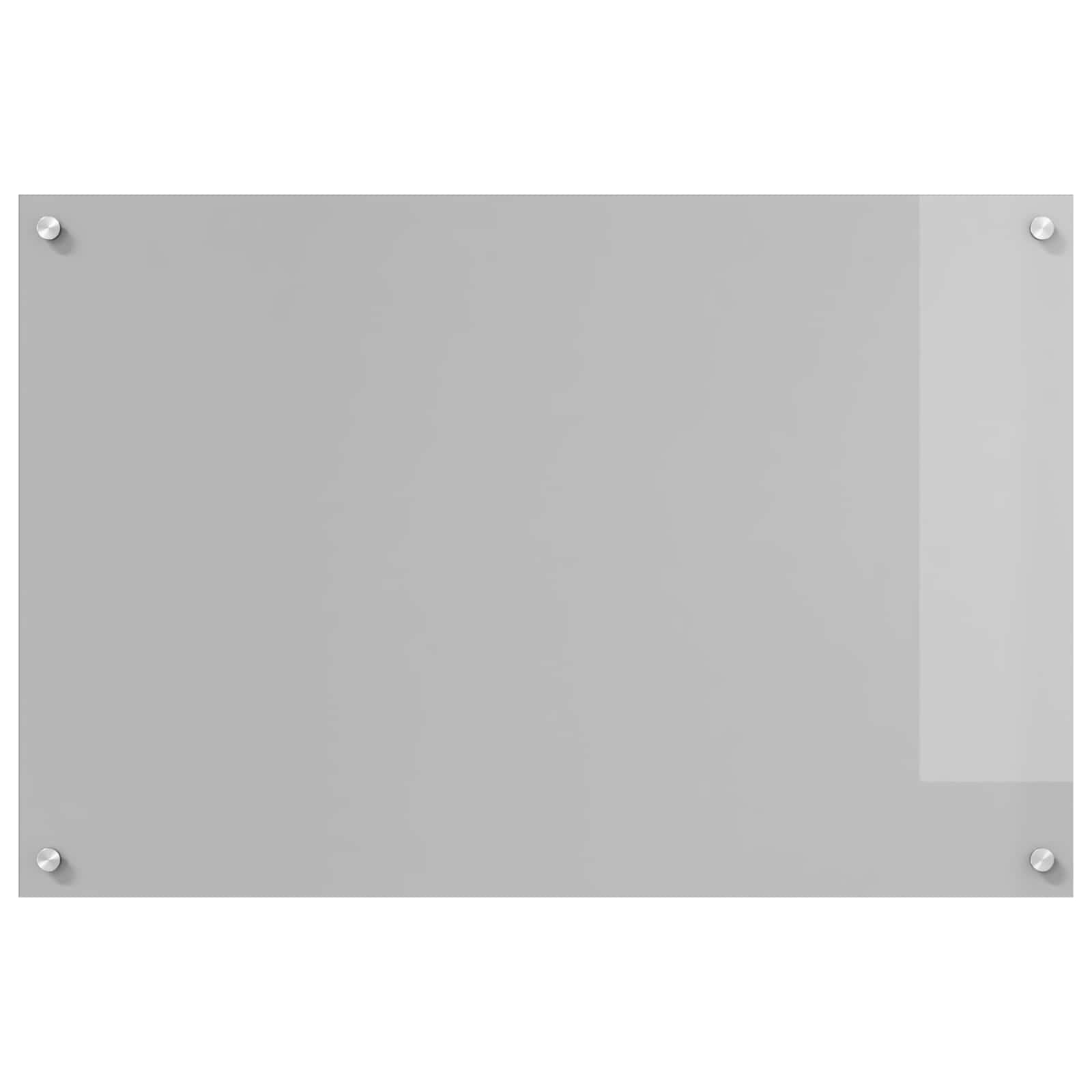 Keukenachterwand Lichtgrijs 90 x 60 cm gehard glas