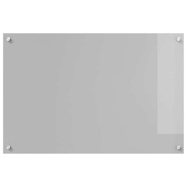 Keukenachterwand Lichtgrijs 90 x 60 cm gehard glas
