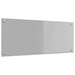 Keukenachterwand Lichtgrijs 100 x 40 cm gehard glas