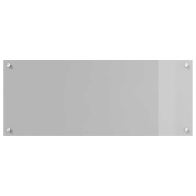 Keukenachterwand Lichtgrijs 100 x 40 cm gehard glas