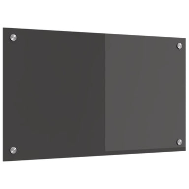 Keukenachterwand Donkergrijs 70 x 40 cm gehard glas