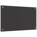 Keukenachterwand Donkergrijs 70 x 40 cm gehard glas