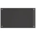 Keukenachterwand Donkergrijs 70 x 40 cm gehard glas