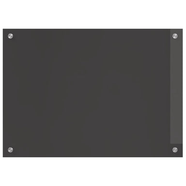 Keukenachterwand Donkergrijs 70 x 50 cm gehard glas