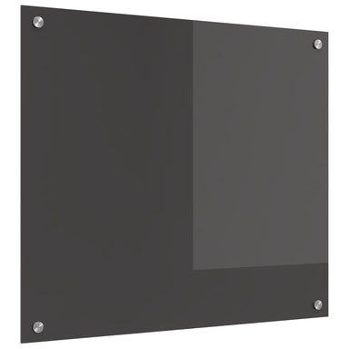 Keukenachterwand Donkergrijs 70 x 60 cm gehard glas