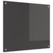 Keukenachterwand Donkergrijs 70 x 60 cm gehard glas