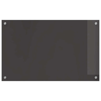 Keukenachterwand Donkergrijs 80 x 50 cm gehard glas