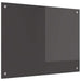 Keukenachterwand Donkergrijs 80 x 60 cm gehard glas