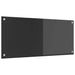 Keukenachterwand Donkergrijs 90 x 40 cm gehard glas