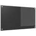 Keukenachterwand Donkergrijs 90 x 50 cm gehard glas