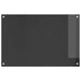 Keukenachterwand Donkergrijs 90 x 60 cm gehard glas