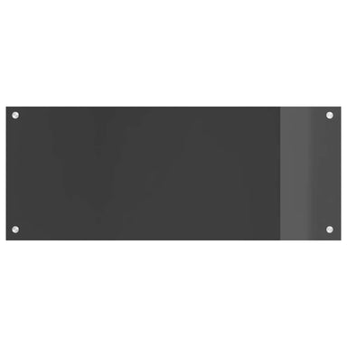 Keukenachterwand Donkergrijs 100 x 40 cm gehard glas