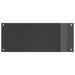 Keukenachterwand Donkergrijs 100 x 40 cm gehard glas