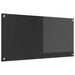 Keukenachterwand Donkergrijs 100 x 50 cm gehard glas