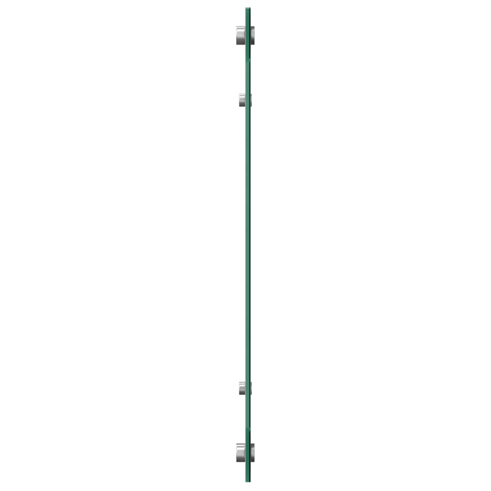 Keukenachterwand Donkergrijs 100 x 50 cm gehard glas