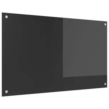 Keukenachterwand Donkergrijs 100 x 60 cm gehard glas