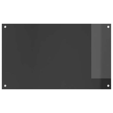 Keukenachterwand Donkergrijs 100 x 60 cm gehard glas