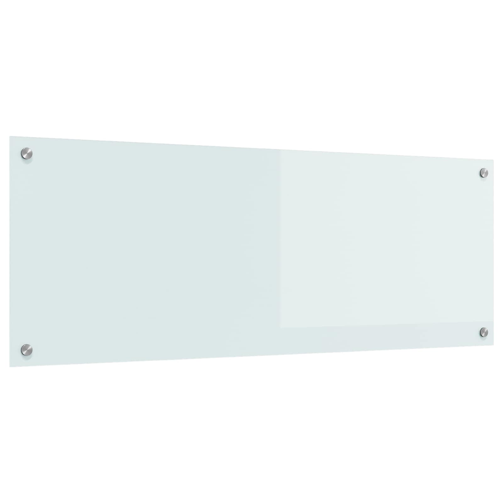 Keukenachterwand Wit 110 x 40 cm gehard glas