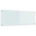 Keukenachterwand Wit 110 x 40 cm gehard glas