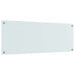 Keukenachterwand Wit 110 x 40 cm gehard glas