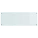 Keukenachterwand Wit 110 x 40 cm gehard glas