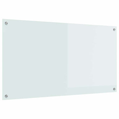 Keukenachterwand Wit 110 x 60 cm gehard glas
