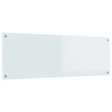 Keukenachterwand Wit 120 x 40 cm gehard glas