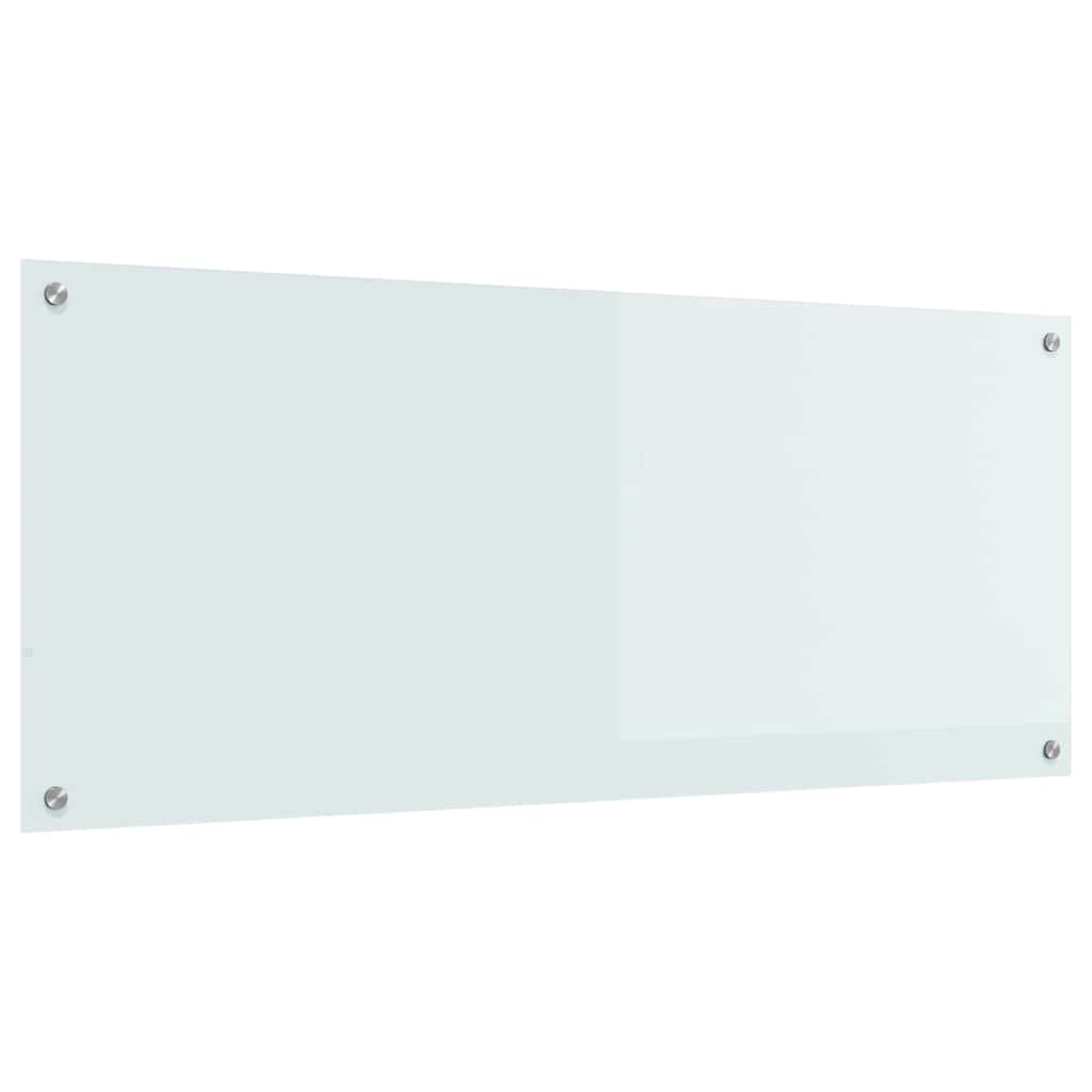 Keukenachterwand Wit 120 x 50 cm gehard glas
