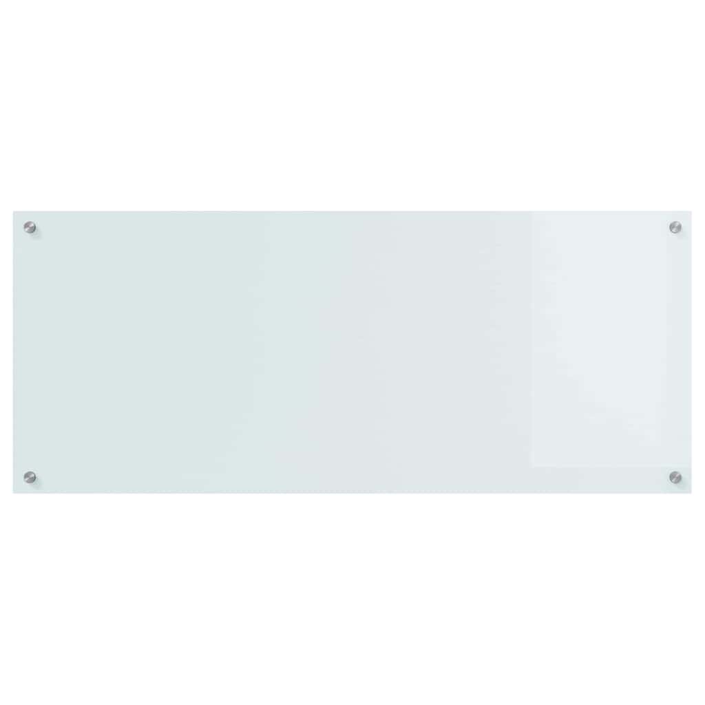 Keukenachterwand Wit 120 x 50 cm gehard glas