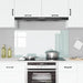 Keukenachterwand Wit 120 x 60 cm gehard glas