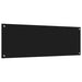 Keukenachterwand Zwart 120 x 40 cm gehard glas