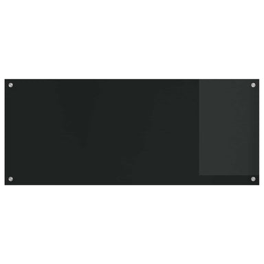 Keukenachterwand Zwart 120 x 50 cm gehard glas