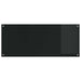 Keukenachterwand Zwart 120 x 50 cm gehard glas