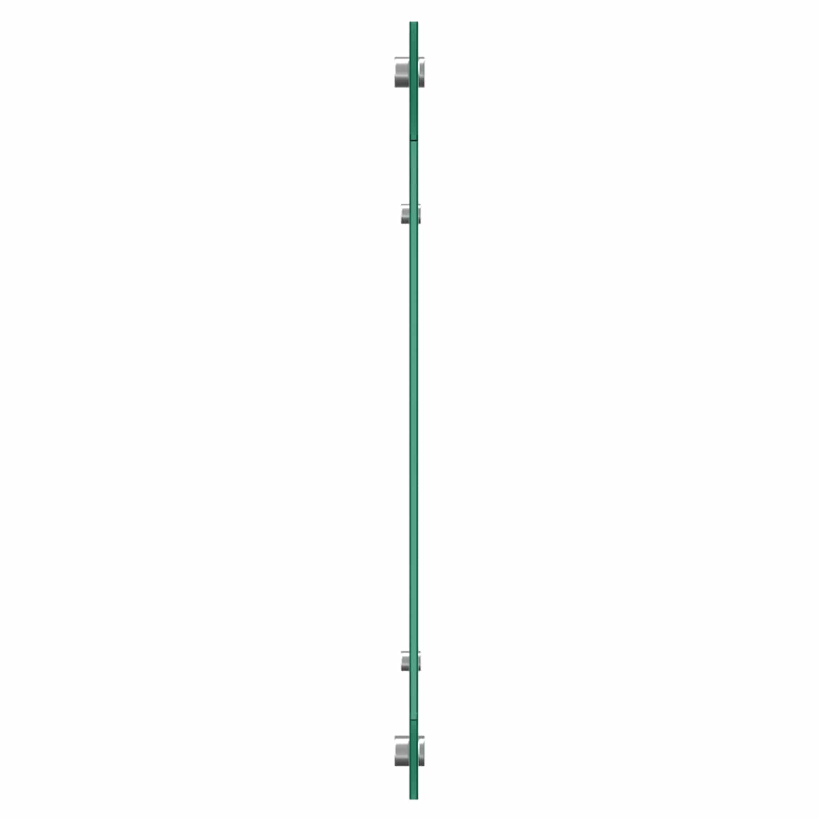 Keukenachterwand Zwart 120 x 50 cm gehard glas