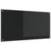 Keukenachterwand Zwart 120 x 60 cm gehard glas
