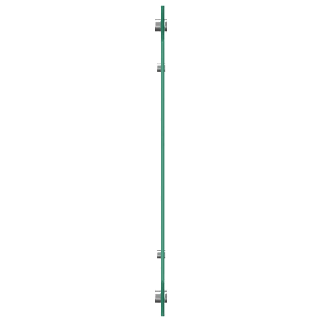 Keukenachterwand Lichtgrijs 110 x 50 cm gehard glas
