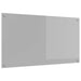 Keukenachterwand Lichtgrijs 110 x 60 cm gehard glas