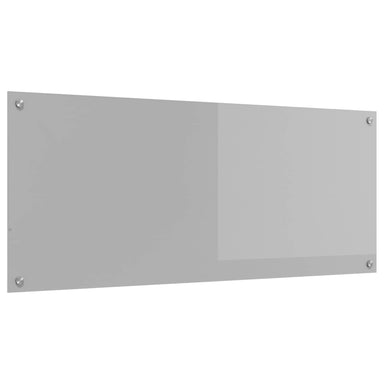 Keukenachterwand Lichtgrijs 120 x 50 cm gehard glas