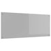 Keukenachterwand Lichtgrijs 120 x 50 cm gehard glas