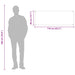Keukenachterwand Donkergrijs 110 x 40 cm gehard glas