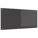 Keukenachterwand Donkergrijs 110 x 50 cm gehard glas