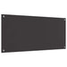 Keukenachterwand Donkergrijs 110 x 50 cm gehard glas