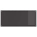 Keukenachterwand Donkergrijs 110 x 50 cm gehard glas