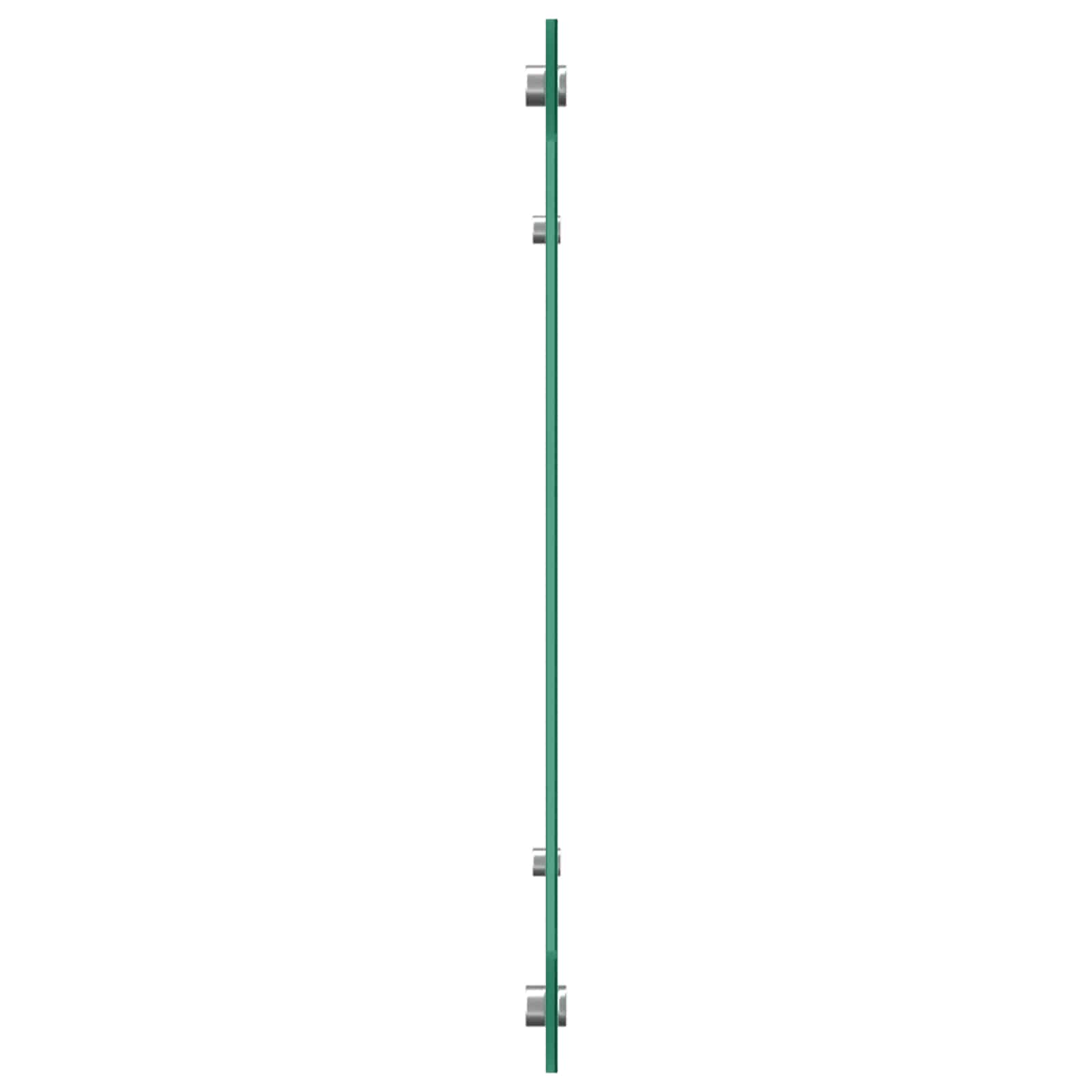 Keukenachterwand Donkergrijs 110 x 50 cm gehard glas