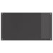 Keukenachterwand Donkergrijs 110 x 60 cm gehard glas